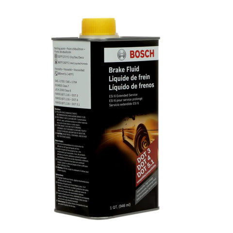 Low Viscosity Brake Fluid For All Vehicles With Extended Life Next Gen Formula DOT 3 DOT 4 DOT 5.1 Compatible 1 Quart Bottle
