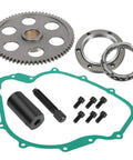 One Way Gear Starter Clutch Flywheel Puller Kit For Rhino 660 And Grizzly 660 ATVs Replacement With Gasket And Bearing