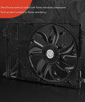 Superior Engine Radiator Cooling Fan Assembly With Brushless Motor Fits Lexus Es300h Camry Hybrid Avalon 2018 To 2022, close-up view showing black wind frame.