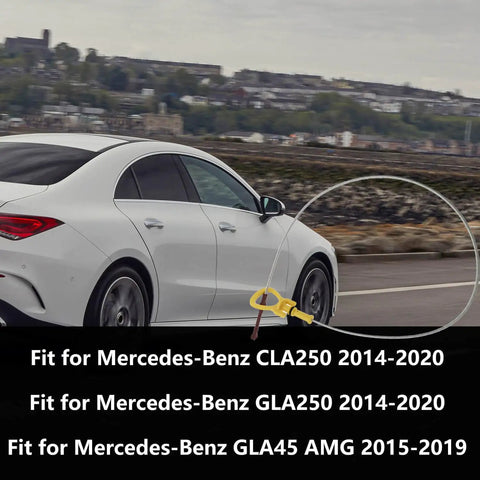 Mercedes Benz Engine Oil Dipstick For CLA250 GLA250 2014 2020 And GLA45 AMG 2015 2019 shown with car