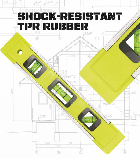 Hella Durable Magnetic Torpedo Level With Aluminum Reinforced Frame And Sweet Top View Green Bubbles For Dead On Measurements Anytime Around The House Or Shop