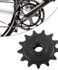 Single Speed Bike Freewheel With 13 Tooth Pinion Gear For Half Inch By One Eighth Inch Bike Chains Dope Carbon Steel Sprocket