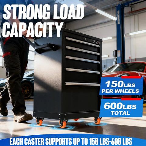 2 Inch Swivel Caster Wheels Set Of 4 Featuring Dual Lock Brakes That Glide Slick Across Hardwood Or Tile Carry Loads Like A Champ At 150 Lbs Each For Home Furniture Shop Carts on a rolling tool cart.