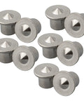 Wood Dowel Marker Pins Set 10 Pc Steel Dowel Center Points For 6mm 8mm 10mm 12mm Holes Pro Grade Timber Hole Alignment Tool visible