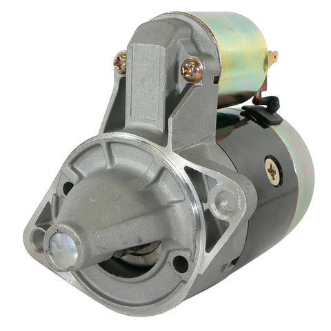Shop Grade 12 Volt Starter Motor For Nissan Auto And Light Truck With 8 Teeth Straight Up Bolt On Replacement Part featuring a sleek design.