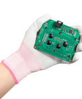 Drop In Lcd Display Board That Clips Right Onto Most Manitowoc Ice Units To Keep Production Rolling Smooth As Glass With Zero Sweat Or Tech Support Calls On This Easy Install Job For Your Shop Today, shown being held in a gloved hand.