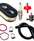 Carburetor Spark Plug Air Filter Tune Up All In One Replacement Kit For Lawn Mower Engines Compatible With 592361 594058