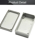 Aluminum Enclosure Project Box IP65 Dustproof Waterproof Junction Box 115x64x37mm Surface Mount Metal Case open view