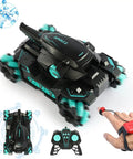 Hand Controlled RC Tank That Shoots BBS And Water Bullets, 2.4GHz Gesture Sensor Remote Tank Toy with remote and gesture device.