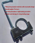 Heavy Duty 2.5 Inch Exhaust Hanger Clamp On Universal Fit For Cars And Trucks, No Weld Install, Durable Steel Bracket Closeup