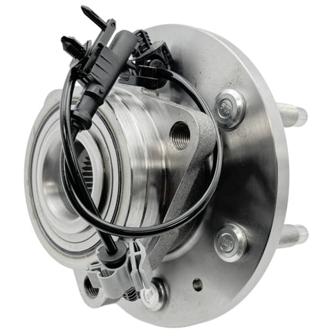 Front Wheel Hub And Bearing Assembly For 2007 2014 GM Full Size SUVs And Trucks 4WD Bolt On Direct Fit Including Escalade Suburban Tahoe Yukon Silverado 1500 Avalanche Sierra