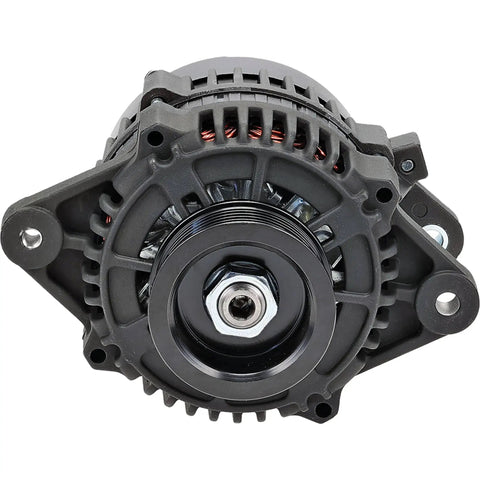 Front view of Alternator Replacement For Mercruiser 350 Mag MPI Gen Plus Horizon 454 Mag MPI Horizon Gen VI 5.7L EFI Direct Fit Marine