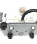 Washer Drain Pump Replacement W11458345 for Maytag Whirlpool Washers, exact fit unit with white housing and black hose