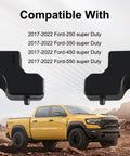 Tailgate Top Rubber Bumper Cushion Bushing For Ford Super Duty 2017-2022 F-250 F-350 F-450 F-550 Anti-Rattle Metal Bolt Upgrade