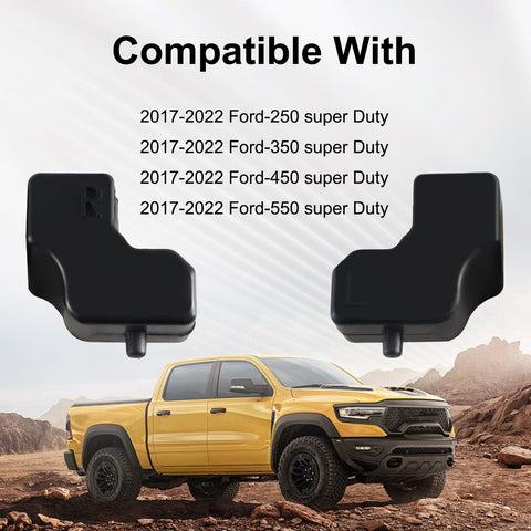 Tailgate Top Rubber Bumper Cushion Bushing For Ford Super Duty 2017-2022 F-250 F-350 F-450 F-550 Anti-Rattle Metal Bolt Upgrade