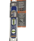 TL002M 9 Inch Magnetic Die Cast Aluminum Torpedo Level With Three Bubble Vials For 0 90 And 45 Degree Measurements Durable Aluminum Body