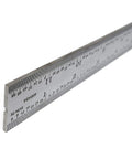 12 Inch 4R Replacement Blade For Combination Squares Pro Grade Stainless Steel Non Glare Satin Chrome Finish Clear Markings