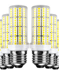 6 Pack LED Light Bulbs 200W Equivalent 2500 Lumen 5000K Cool Daylight E26 E27 Base Super Bright Energy Saving 20W Replacement