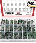 Dope Mylar Film Capacitor Kit With 700 Pieces And 24 Values From 0.22nF To 470nF At 100V Tolerance 5 Percent in case