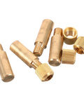 Four Pack Copper Shelf Pins For Cabinets And Furniture, Antique Style, heavy duty, rust resistant, tough copper material