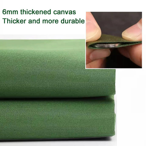 High Rise Cargo Chute For Fast Warehouse Unloading And Loading Tarpaulin Slide Conveyor showing 6mm thick canvas material