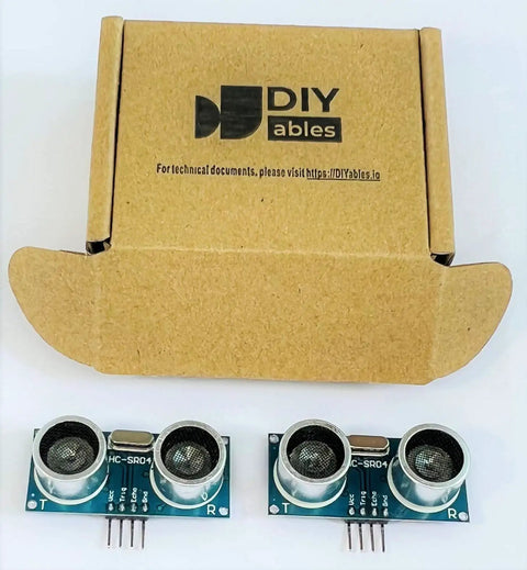 Two Sensor Pack HC SR04 Ultrasonic Distance Sensor For Arduino ESP32 ESP8266 And Raspberry Pi With 2cm To 450cm Range