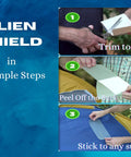 Transparent Sealing Tape That Sticks Like Crazy For Quick Waterproof Repairs Durable Patch Tape in three simple steps.