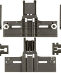 Six Pack Dishwasher Upper Rack Wheel Set 0.9 Inch Diameter Replacement Parts For KitchenAid Whirlpool Maytag Kenmore Ready To Roll Upgrade Includes W10350376 W10195839 W10195840 components displayed