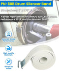 Brake Drum Silencer Band For Brake Lathe 6 Ft X 1.75 In X 0.125 In Heavy Duty Rubber Vibration Belt on brake lathe