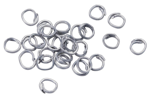 Built Tough Hog Ring Staples For Wire Fence And Upholstery 16 Gauge Galvanized 11 Sixteenths Inch Divergent Point 2500 Pack