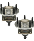 Pack of 2 rear wheel hub bearing assembly fits Buick LeSabre Lucerne Riviera, Cadillac DTS DeVille, Chevy Malibu, 5 lug ABS