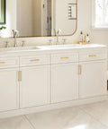 10 Pack 5 Inch Brushed Brass Cabinet Handles For Kitchen Cabinets Stainless Steel Modern Hardware Gold Pulls