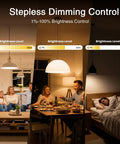 No Brainer Smart Dimmer Switch For Single Pole 2.4GHz WiFi Works With Alexa And Google Home Voice and app remote control scenes