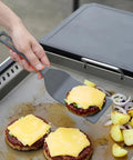 Four Piece Non Stick Griddle Kit For Blackstone Griddles Includes Large Spatula Long Spatula Griddle Scoop And Tong Tailgate Ready