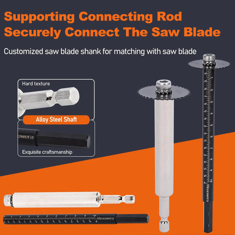 Workhorse Internal Pipe Cutter Set For PVC And ABS Pipes 360 Degree Rotating Cutter with adjustable depth gauge shown