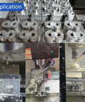 5 Piece Solid Carbide Flat End Mills Set, 1/4 Inch Shank, cutting aluminum and magnesium alloys in CNC machine application