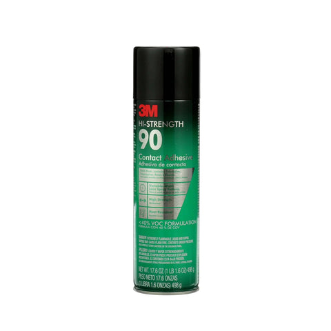 Hi-Strength 90 spray adhesive single 17.6 oz can, contact glue for wood, metal, fabric, plastic, foam, fiberglass, drywall, crafts and automotive repairs, adjustable nozzle, quick-dry, CARB compliant can