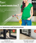 Woman using DIY Water Spigot Kit And Hose Bib Extender With Brass Connector, Indoor To Outdoor Water Access on patio