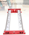 Slab Flattening Router Sled for Woodworking Aluminum Alloy Slab Jig robust design shown on white background