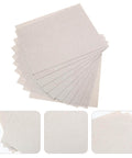 Stack of heat resistant mica sheets for microwave ovens cuttable 12x12 cm waveguide plates 10 pack insulation mica panels.