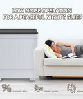 No Sweat Portable Twin Tub Washing Machine 20LB with low noise operation, ideal for compact living spaces like apartments.