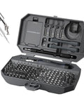 164 In 1 Precision Screwdriver Set For MacBook, iPhone, PC, RC, PS5, Watch, Xbox And DIY Repairs with Torx bits in open case