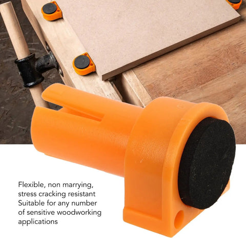 Set Of 8 19mm Nylon Bench Dogs For Woodworking, non marring workbench pegs with clamping pads securing workpiece on table