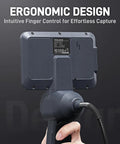 Back view of 360 Articulating Borescope With 5 Inch Screen, Pro Grade Workhorse, 4-Way Joystick Control, HD Endoscope Camera