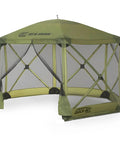 Instant Setup Pop Up Screen Tent No Tool Setup 11.5 Ft 6 Person Bug Free Outdoor Shelter For Camping Patio Backyard