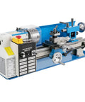 14 Inch Mini Metal Lathe With Drilling Machine And Variable Speed Motor, 550W Precision Mill for threading and turning.