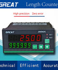 Heavy Duty Digital Length Meter Counter With Smooth Rolling 20 Mm Polyurethane Measure Wheel Built Tough Tracking Rig display panel showing measurement 25.00