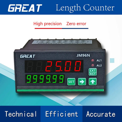 Heavy Duty Digital Length Meter Counter With Smooth Rolling 20 Mm Polyurethane Measure Wheel Built Tough Tracking Rig display panel showing measurement 25.00