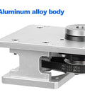 Knockout Precision Hollow Rotary Actuator Designed For 42Mm And 57Mm Stepper Motors featuring aluminum alloy body and belt.