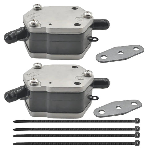 Two Pack Fuel Pumps For Yamaha Outboard 2 Stroke 115 130 140 150 175 200 225 250 300 HP Replaces 6E5-24410-02 18-7349
